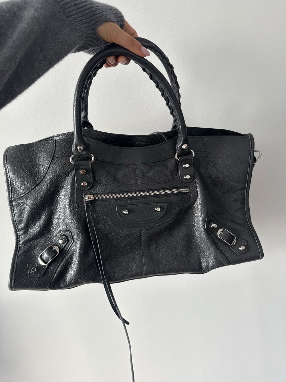 Balenciaga Le City Bag Medium Grey